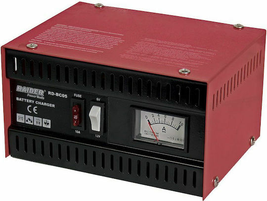 Raider RD-BC05 Зарядно Устройство За Батерии За Кола И Мотоциклет 6/12V