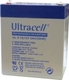 Ultracell UL5-12 UPS Battery with Capacity 5Ah and Voltage 12V 1pcs