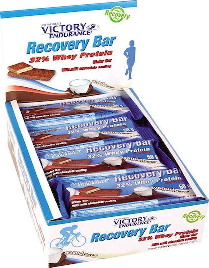 Weider Victory Endurance Recovery Μπάρες με 32% Πρωτεΐνη & Γεύση Yoghurt 12x50gr