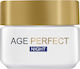 L'Oreal Paris Κρέμα Προσώπου Νυκτός για Ενυδάτωση & Αντιγήρανση με Πεπτίδια 50ml
