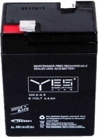Yes Power MK6-4.5 Μπαταρία UPS με Χωρητικότητα 4.5Ah και Τάση 6V