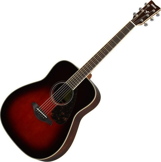 Yamaha Acoustic Guitar FG830 Brown / Sunburst