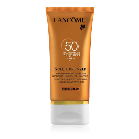 Lancome Soleil Bronzer Cremă de Față cu Protecție Solară Waterproof SPF50 cu Pigment 50ml