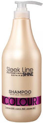 Stapiz Sleek Line Colour Shampoo Shampoos Smoothing for Coloured Hair 1000ml