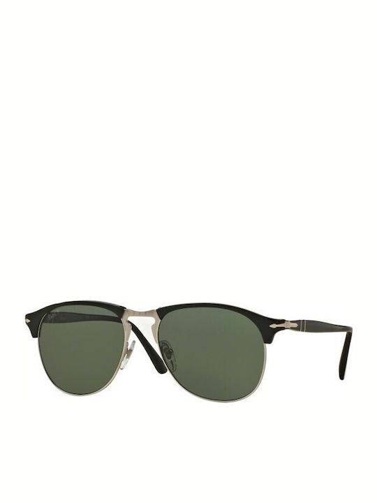 Persol PO8649S 95/58 Ανδρικά Γυαλιά Ηλίου με Μαύρο Κοκκάλινο Σκελετό και Polarized Φακό