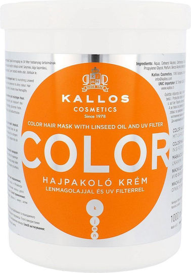 Kallos Color Μάσκα Μαλλιών για Διατήρηση Χρώματος 1000ml