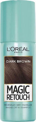 L'Oreal Paris Magic Retouch Hair Spray Dark Brown 75ml