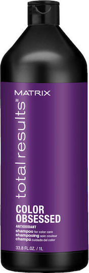 Matrix Total Results Color Obsessed Antioxidants For Colo Shampoos for Coloured Hair 1000ml