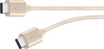 Belkin Braided USB 2.0 Cable USB-C male - USB-C male Gold 1.8m (F2CU041bt06-GLD)