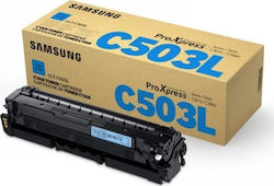 Samsung CLT-C503L Toner Laser Printer Cyan High Yield 5000 Pages (SU014A)