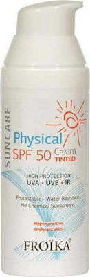 Froika Physical Tinted Cream Crema protectie solara Cremă SPF50 50ml