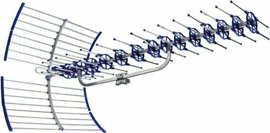 Engel AN6006K MAX90 LTE Εξωτερική Κεραία Τηλεόρασης (δεν απαιτεί τροφοδοσία) σε Χρώμα Σύνδεση με Ομοαξονικό (Coaxial) Καλώδιο