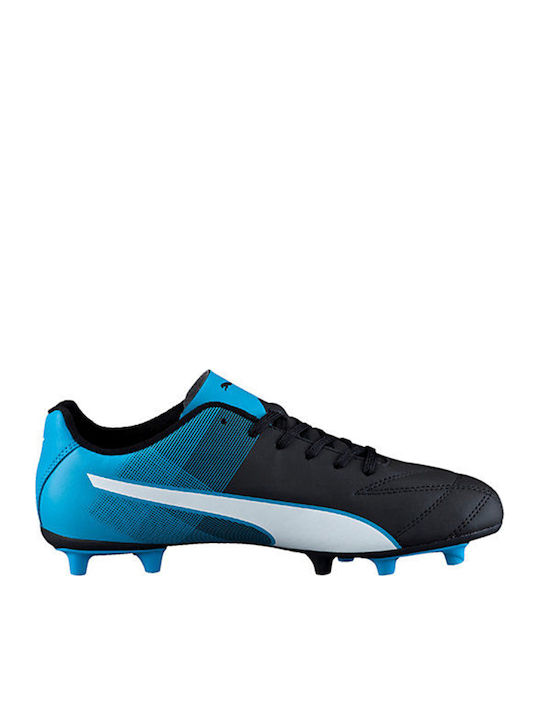 Puma Adreno II FG Low Football Shoes with Cleats Black