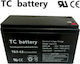 TC Battery TS7-12 UPS Battery with Capacity 7Ah and Voltage 12V 1pcs