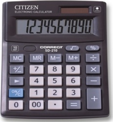 Citizen Αριθμομηχανή SD-210 10 Ψηφίων