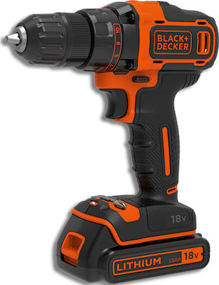 Black & Decker Drill Driver Battery 18V 1x1.5Ah