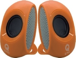 Q-Tech SPQ-805 2.0 με Ισχύ 4W Πορτοκαλί