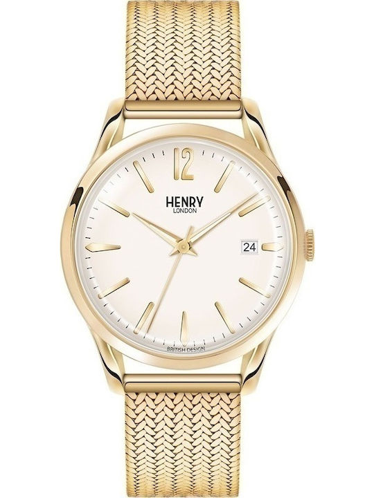 Henry London Westminster Γυναικείο Ρολόι 39mm Μ...