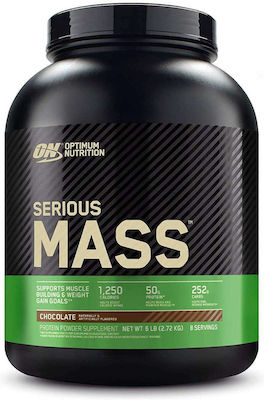 Optimum Nutrition Serious Mass με Γεύση Σοκολάτα 2.73kg