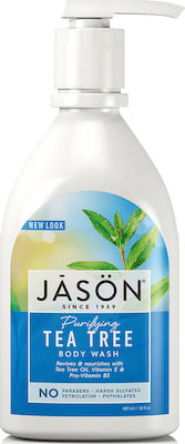 Jason Purifying Tea Tree Body Wash Βath Wash 887ml