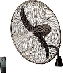 Eurolamp Commercial Round Fan with Remote Control 200W 66cm with Remote Control 147-29044