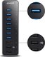 Anker USB 3.0 Hub 10 Porturi cu conexiune USB-A și Alimentare Externă