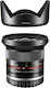 Walimex Crop Kameraobjektiv 12mm f/2 CSC Weitwinkel für Sony E Mount