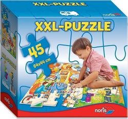 Παιδικό Puzzle Fire Station 45pcs για 3+ Ετών Noris