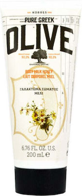 Korres Pure Greek Olive Honig Feuchtigkeitsspendende Lotion Körper 200ml