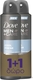 Dove Men+Care Cool Fresh 0% Alcohol Spray 2 x 150ml Deodorant 48h In Spray 2x150ml