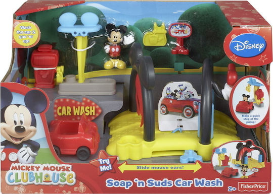 Mattel Mickey Car Wash Track for 5++ Years BDJ81