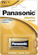 Panasonic Alkaline Power Μπαταρία 9V 1τμχ