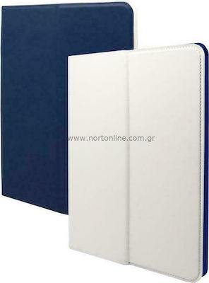 iNOS Foldable Reversible Flip Cover Albastru (Universal 7-8" - Universal 7-8")