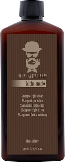 Шампоан Tri-Action Michelangelo Шампоан против Пърхот и Косопад 250 мл