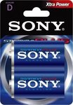 Sony Stamina Plus Αλκαλικές Μπαταρίες D 1.5V 2τμχ