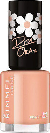 Rimmel 60 Seconds Super Shine Nail Polish By Rita Ora Glossy Βερνίκι Νυχιών Quick Dry Ροζ 8ml