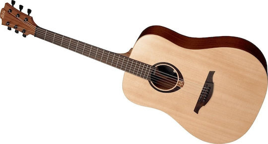 Lag Acoustic Guitar GLA TL70D Left Handed For Left-Handed Players Natural