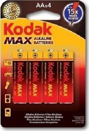 Kodak Max Αλκαλικές Μπαταρίες AA 1.5V 4τμχ