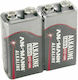 Ansmann Alkaline Batterien 9V 2Stück 5015591