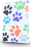 Flip Cover Piele artificială Dog Paw (Universal 9-10.1" - Universal 9-10.1") DTRAUTC10