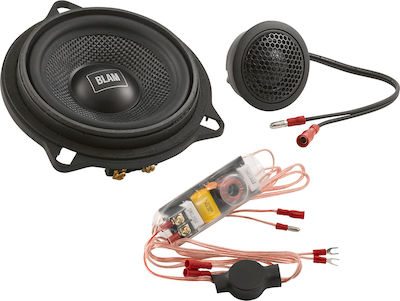 Blam Set Auto-Lautsprecher BM 100 S Autolautsprecher 4" mit 60W RMS (2 Weg)