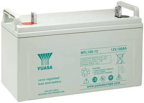 Yuasa NPL100-12 Μπαταρία UPS με Χωρητικότητα 100Ah και Τάση 12V