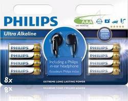 Philips Ultra AAA 1.5V 8τμχ LR03E8BHP/10 Philips Ultra AAA 1.5V 8τμχ LR03E8BHP/10