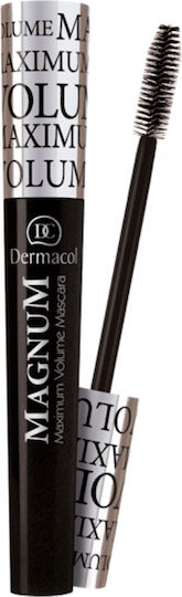 Dermacol Magnum Maximum Black Mascara Μαύρη 9ml