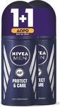 Nivea Men Protect & Care 48h Anti-perspirant Roll-On 2 x 50ml