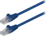 Goobay U/UTP Cat.5e Ethernet Network Cable 0.5m Blue 1pcs