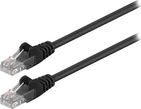 Goobay U/UTP Cat.5e (Gigabit) Network Cable Ethernet 0.5m Black
