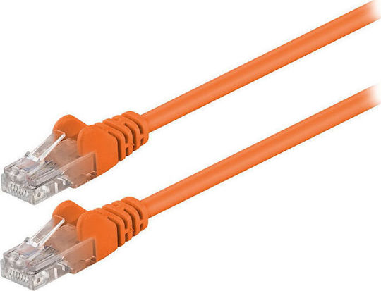 Goobay U/UTP Cat.5e Netzwerkkabel Ethernet 1m Orange