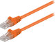 Goobay U/UTP Cat.5e Netzwerkkabel Ethernet 0.5m Orange