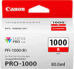 Canon PFI-1000 Original InkJet Printer Ink Red (0554C001)